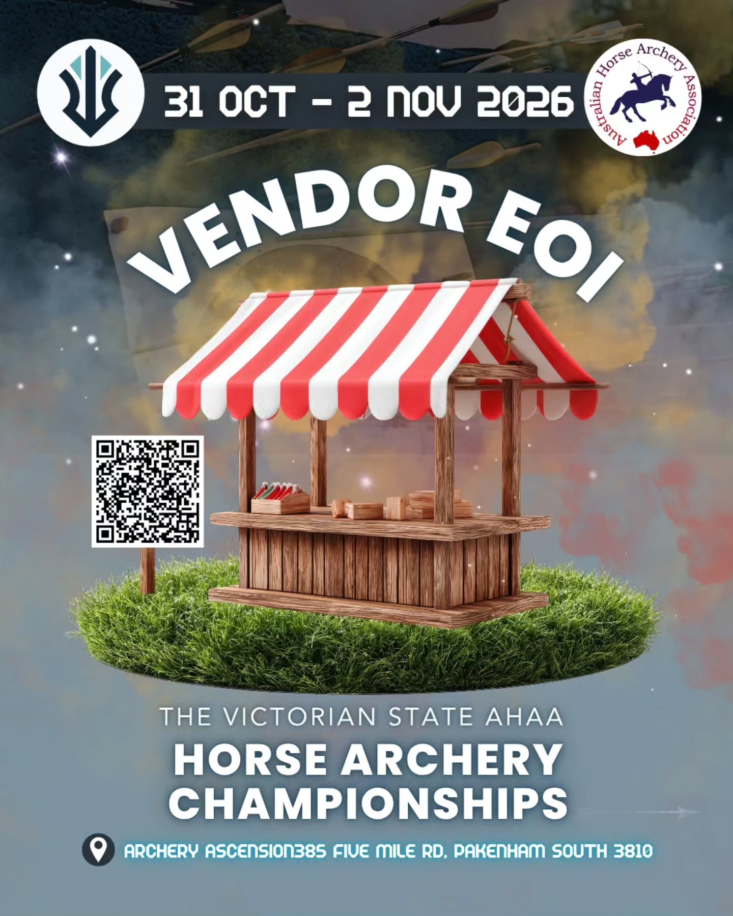 CALLING ALL VENDORS! 📣 📣 📣 event poster