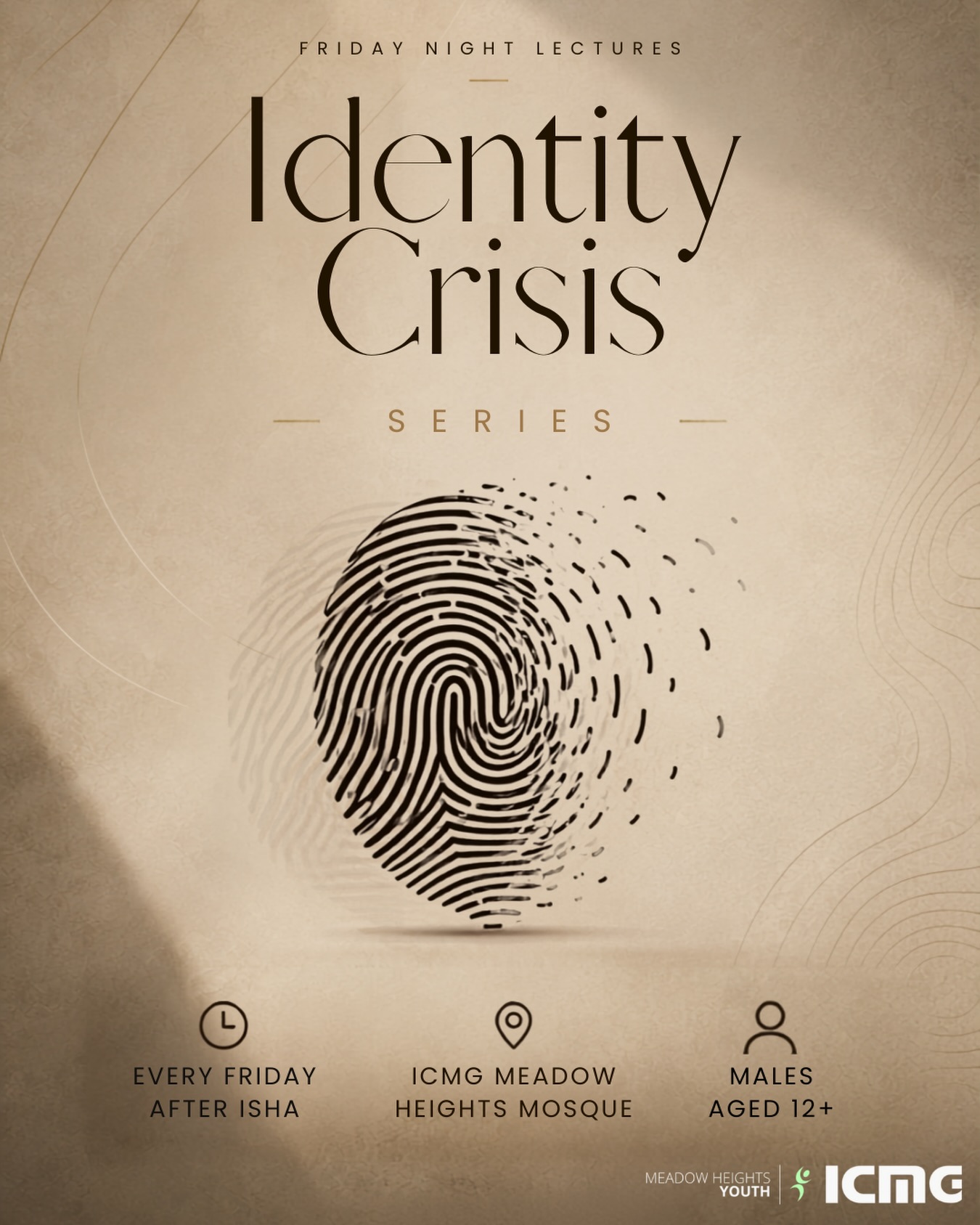 Who are you when the expectations, labels and noise around you are stripped away? event poster